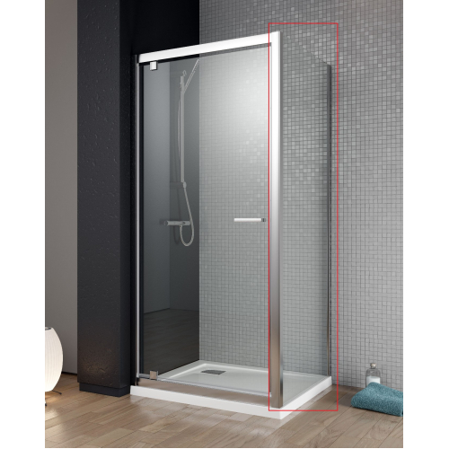 Бічна стінка Radaway Twist S 800x1900 хром/прозоре скло 382011-01