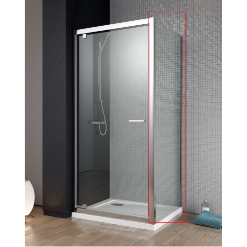Бічна стінка Radaway Twist S 1000x1900 хром/прозоре скло 382013-01