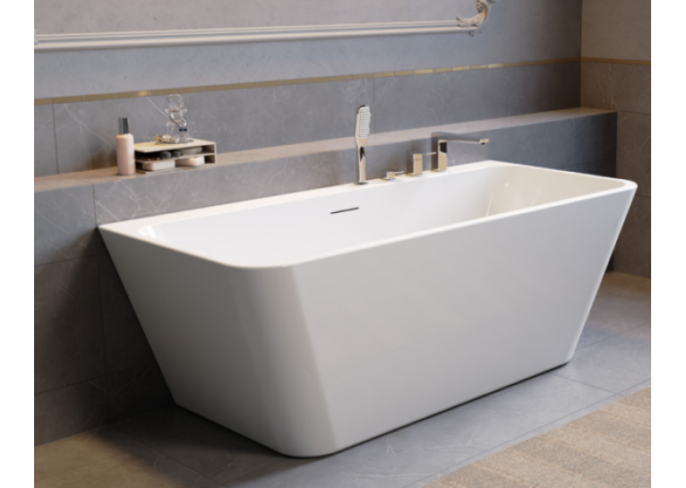 Ванна акриловая RADAWAY Gloria 170х75 + ножки WA1-54-170x075U