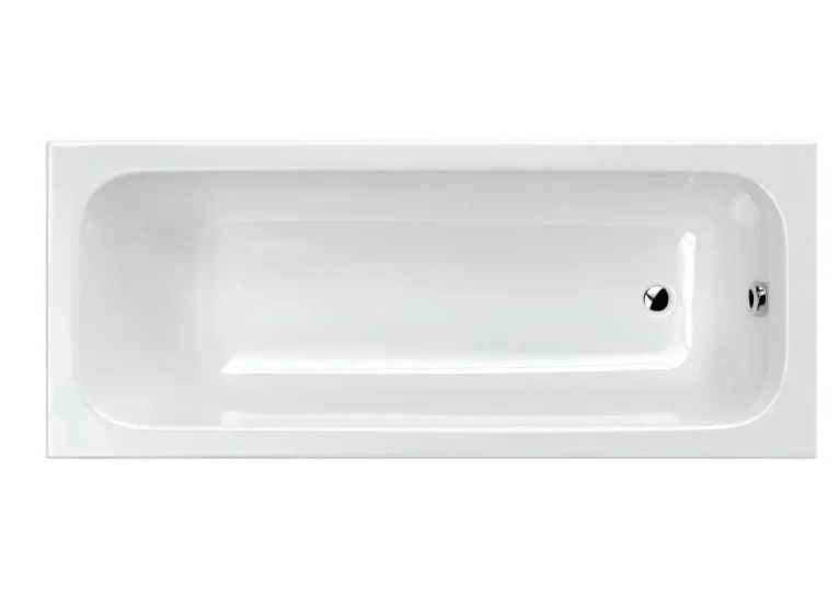 Ванна акрилова RADAWAY MIA Eco 170x70 (WA1-55-170x070) + ніжки (NWE-68)