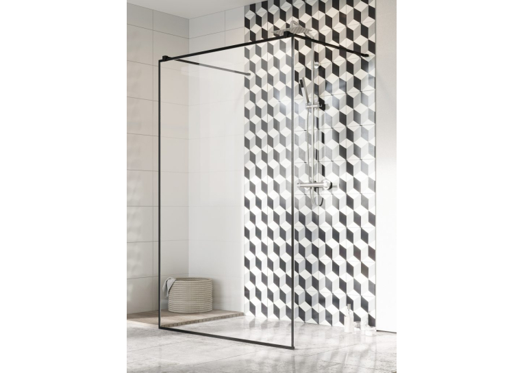 Перегородка для душу RADAWAY Walk-in Modo X Black I Frame 120 388324-54-58