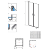 Душові двері RADAWAY Nes DWD I 70, 10027070-01-01
