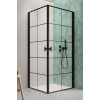 Душова кабіна RADAWAY Nes Black KDD I Factory (80x80) 10021080-54-55L + 10021080-54-55R