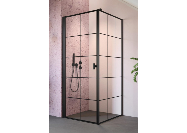 Душова кабіна RADAWAY Nes Black KDJ I Factory (80x70) 10022080-54-55L + 10039070-54-55