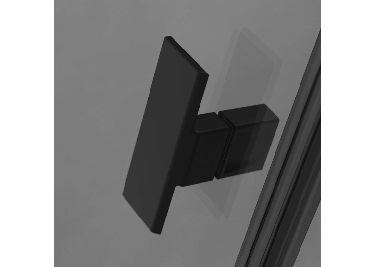 Бічна стінка RADAWAY NES 8 Black S1 Frame 900x2000 чорний/frame 10089090-54-56