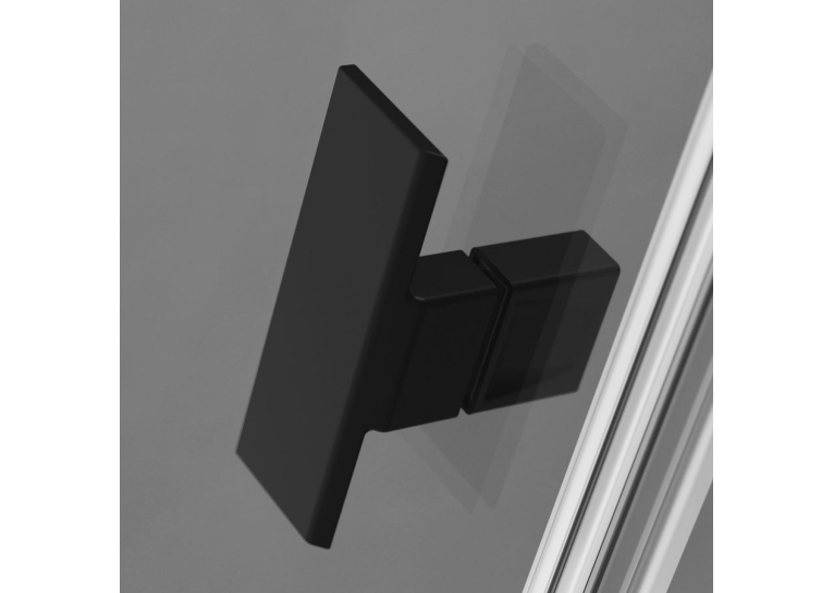Боковая стенка RADAWAY NES 8 Black S1 Factory 1000x2000 черный/факторы 10089100-54-55