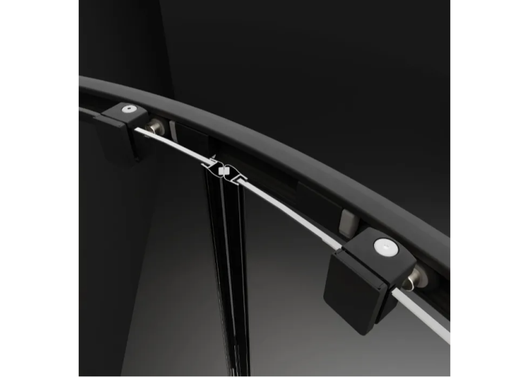 Душові двері Radaway Premium Pro Black DWJ 1000x2000 ліва 1014100-54-01L