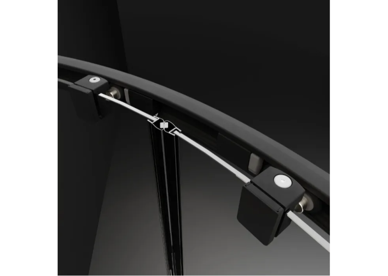 Душевые двери Radaway Premium Pro Black DWJ 1000x2000  правая 1014100-54-01R