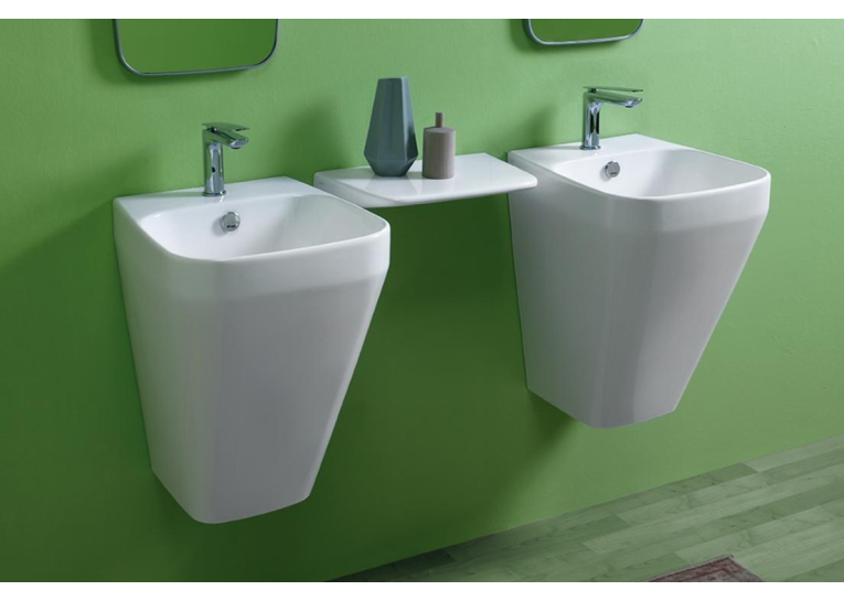 Раковина підвісна Simas Baden-Baden 40 біла + набір кріплень, BB 13/F 87