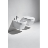 Унітаз підвісний Baden Baden BB 18 з кришкою Soft Close WHITE Glossy BB18/F87(85)/BB004