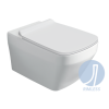 Унітаз підвісний Simas Baden Baden BB 18 з кришкою Soft Close WHITE Matte BB18/F87(85)/BB004WM SIMAS White matt