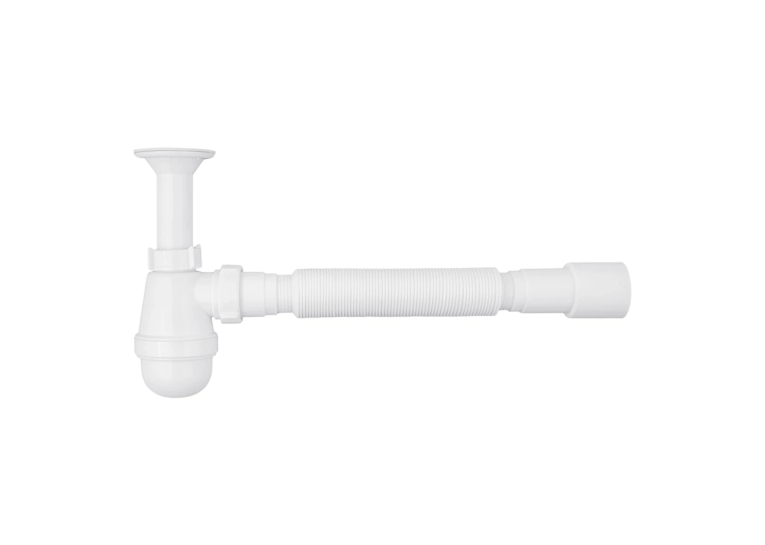 Сифон для раковини Agua TB06 1 1/4''х40/50 мм з литим випуском, CV033468
