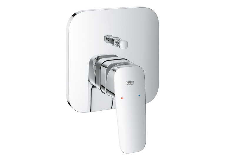 Одноважільний змішувач із перемикачем на 2 положення Grohe Cubeo 1017780000