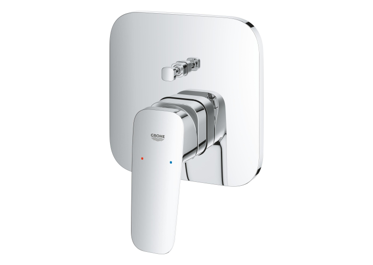 Одноважільний змішувач із перемикачем на 2 положення Grohe Cubeo 1017780000