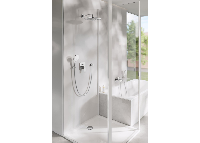 Одноважільний змішувач із перемикачем на 2 положення Grohe Cubeo 1017780000