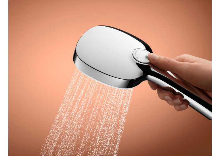 Однорычажный смеситель для душа Grohe Cubeo с душевым гарнитуром1018250000