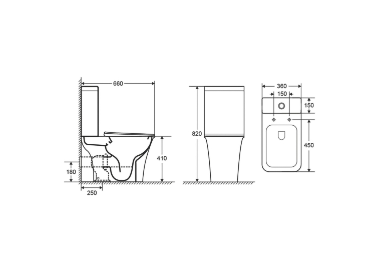 Унітаз-компакт IMPRESE ELANTA Rimless сидіння Duroplast Slim slow-closing i11545