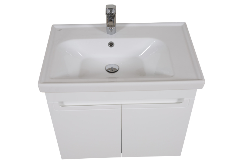 Тумба консольная AQUA RODOS Омега консольная 70 см с умывальником Frame АР000040333 (Белый)