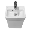 Тумба консольная AQUA RODOS Акцент с умывальником Mini 37 см (консольная) АР000040132 (Белый)