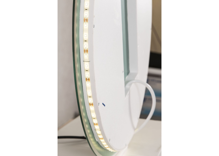 Дзеркало Aqua Rodos  кругле Делла R-line D-95, з LED підсвічуванням АР000051817 (Сірий)