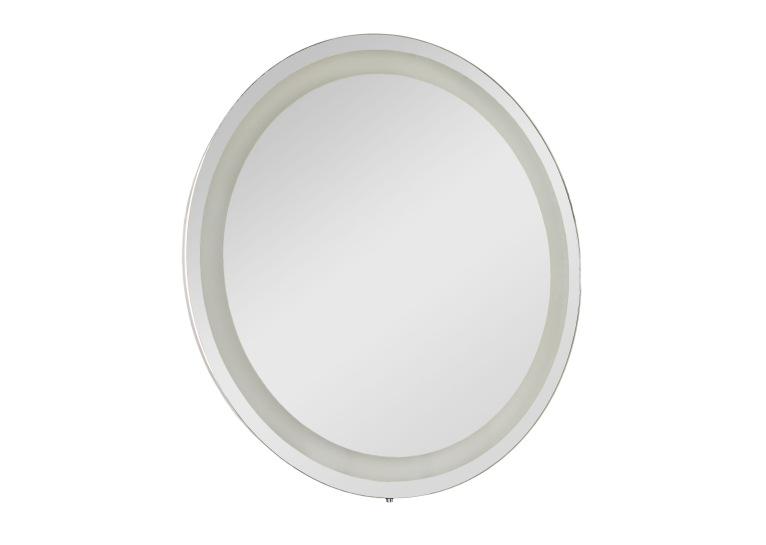 Дзеркало Aqua Rodos кругле Омега R-line D-60, з LED підсвічуванням АР000051818 (Сірий)