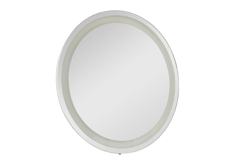 Дзеркало Aqua Rodos кругле Омега R-line D-95, з LED підсвічуванням АР000051819 (Сірий)