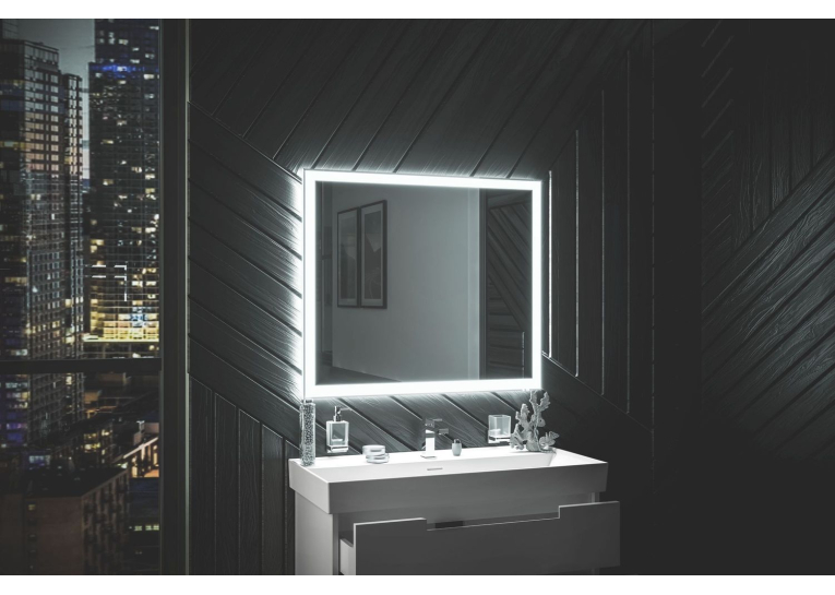 Дзеркало Aqua Rodos  Diamant 60 см АР000036292 (Сірий)