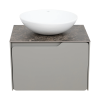Тумба консольна AQUA RODOS AMADEO STONE-GREY-MATT зі стільницею Lam Emp Ext 60 см та умивальником Zero 46 см АР000113332 (Під замовлення)