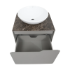 Тумба консольна AQUA RODOS AMADEO STONE-GREY-MATT зі стільницею Lam Emp Ext 60 см та умивальником Zero 46 см АР000113332 (Під замовлення)