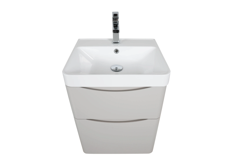 Тумба консольна AQUA RODOS Америна 50 см з умивальником "Deep", АР000134988 (Кашемір)