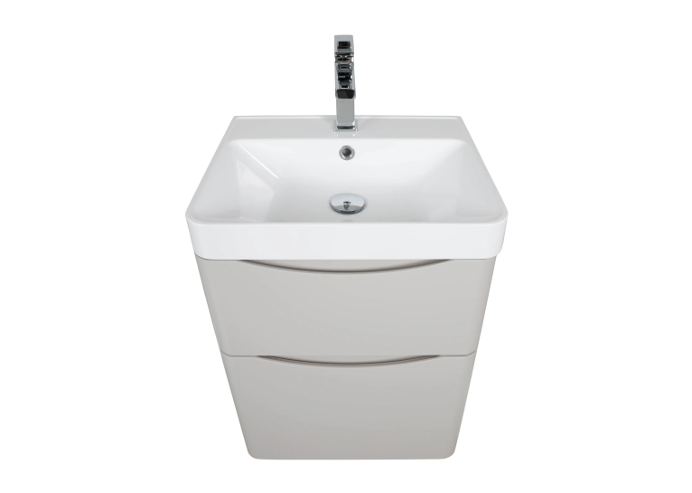 Тумба консольна AQUA RODOS Америна 50 см з умивальником "Deep", АР000134988 (Кашемір)