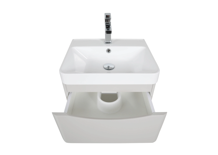 Тумба консольна AQUA RODOS Америна 50 см з умивальником "Deep", АР000134988 (Кашемір)