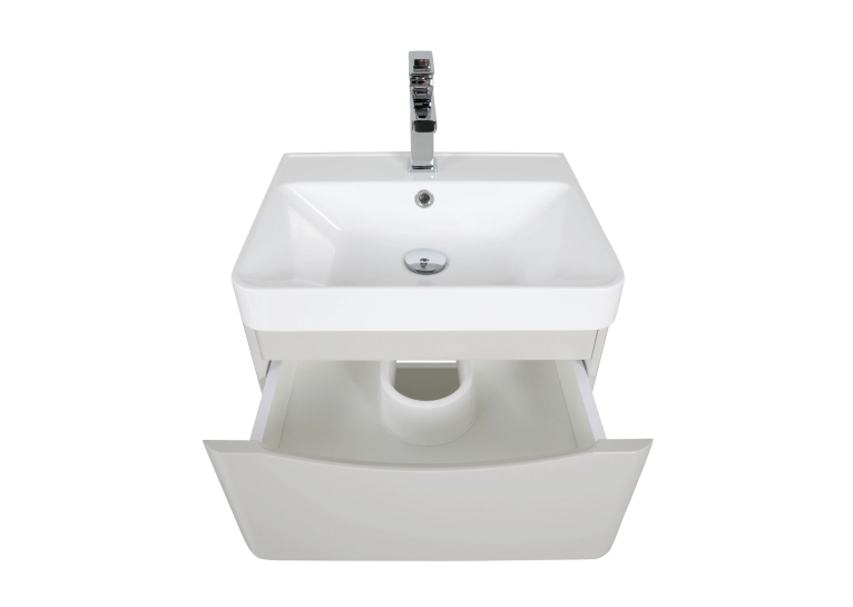 Тумба консольна AQUA RODOS Америна 50 см з умивальником "Deep", АР000134988 (Кашемір)