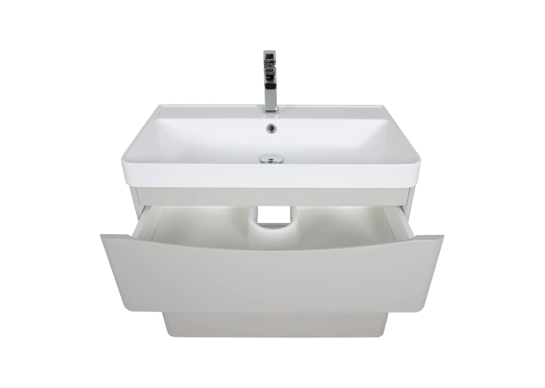 Тумба консольна AQUA RODOS Америна 75 см з умивальником "Deep", АР000134992 (Кашемір)