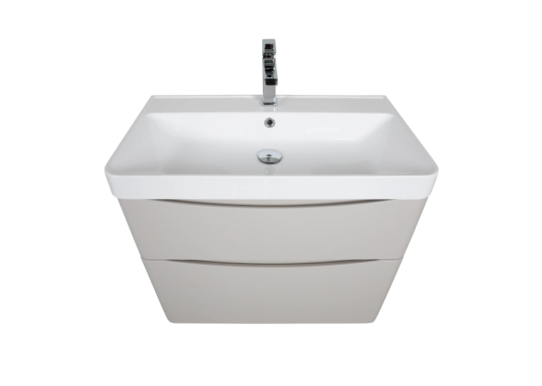 Тумба консольна AQUA RODOS Америна 75 см з умивальником "Deep", АР000134992 (Кашемір)