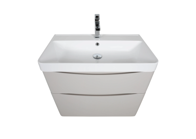 Тумба консольна AQUA RODOS Америна 75 см з умивальником "Deep", АР000134992 (Кашемір)