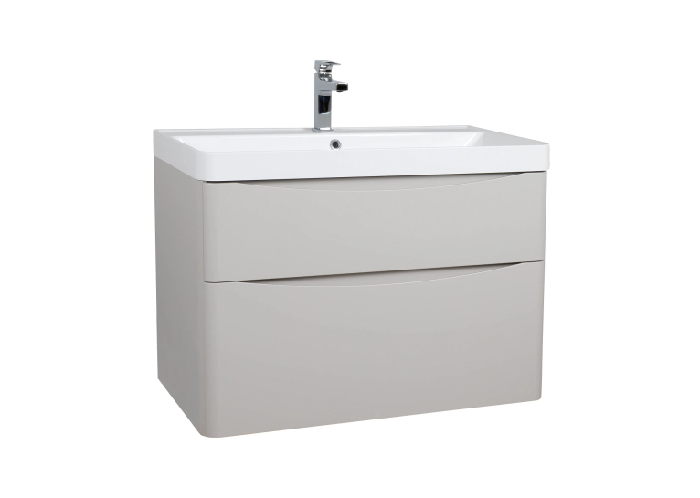 Тумба консольна AQUA RODOS Америна 90 см з умивальником "Deep", АР000134994 (Кашемір)