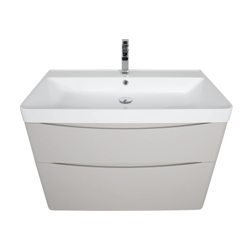 Тумба консольна AQUA RODOS Америна 90 см з умивальником "Deep", АР000134994 (Кашемір)