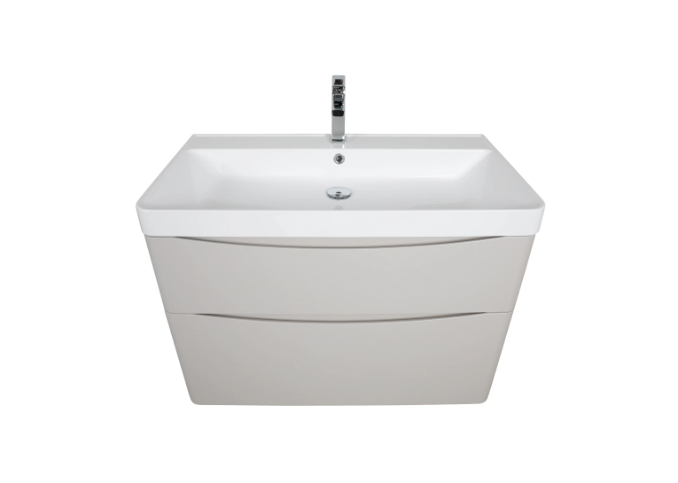Тумба консольна AQUA RODOS Америна 90 см з умивальником "Deep", АР000134994 (Кашемір)