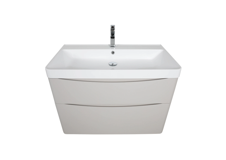 Тумба консольна AQUA RODOS Америна 90 см з умивальником "Deep", АР000134994 (Кашемір)
