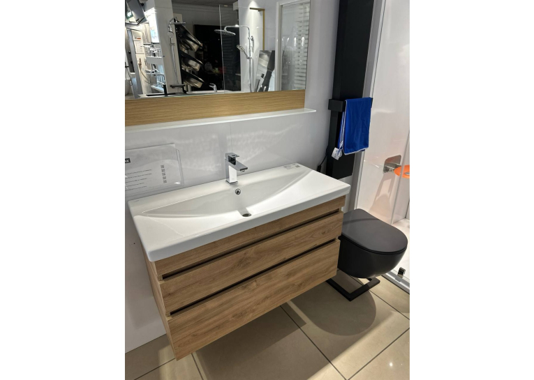 Тумба консольна AQUA RODOS Вінтаж 100 см з умивальником "Elite", АР000040265 (Севілья)