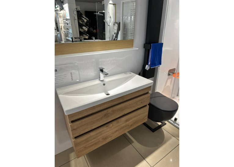 Тумба консольна AQUA RODOS Винтаж 100 см з умивальником "Elite", АР000040265 (Севилья)