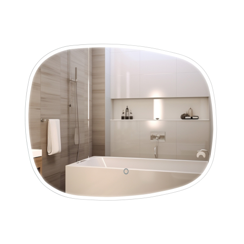 Зеркало AQUA RODOS "Callisto" 90x70 см sensor с LED подсветкой, АР000102687