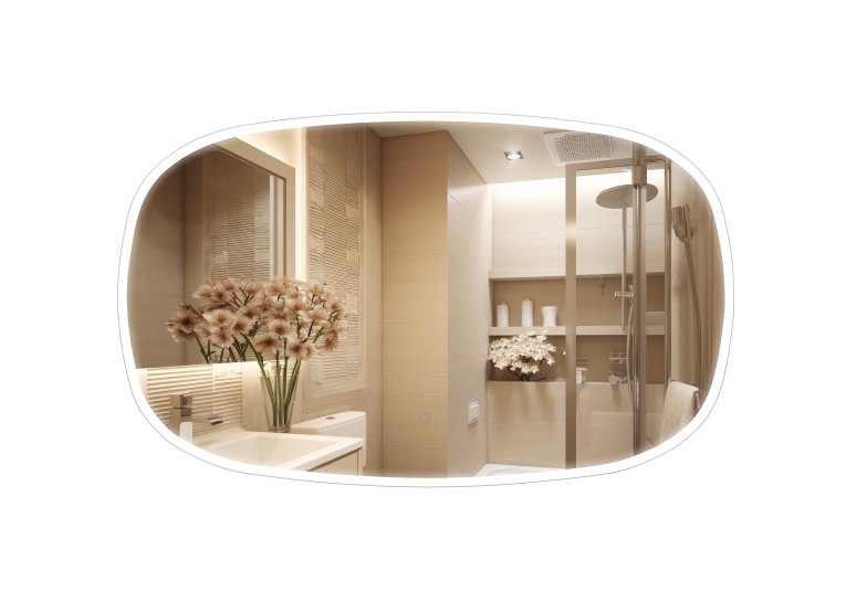 Дзеркало AQUA RODOS "Callisto" 115x70 см sensor з LED підсвічуванням, АР000102688