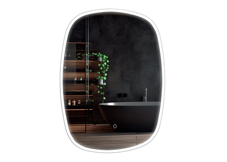 Зеркало AQUA RODOS "Callisto" 60x70 см sensor с LED подсветкой, АР000102685