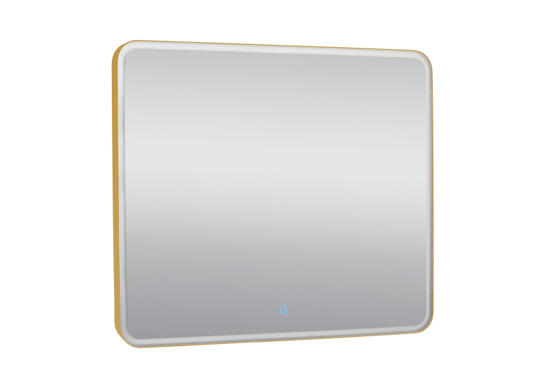 Зеркало AQUA RODOS "Donato" gold 80х70 sensor с подсветкой, АР000113301