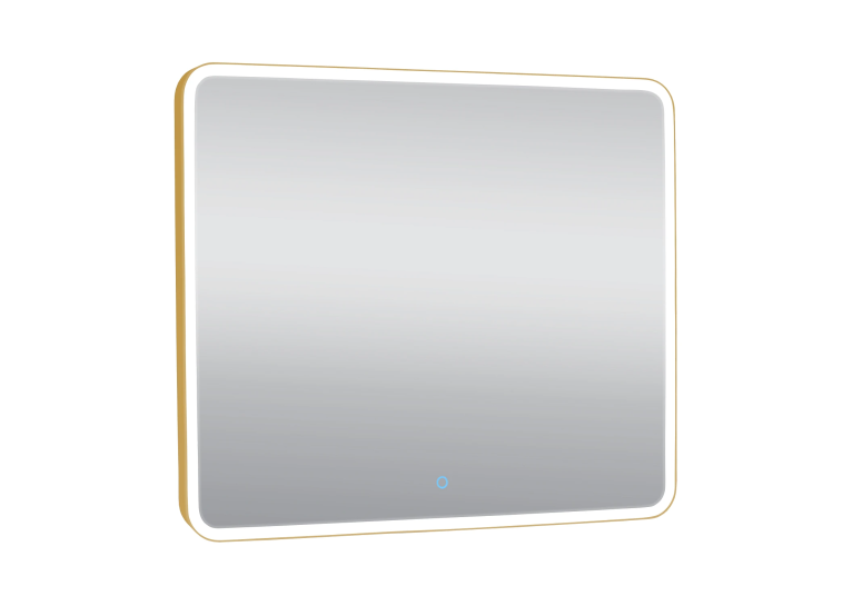 Зеркало AQUA RODOS "Donato" gold 80х70 sensor с подсветкой, АР000113301