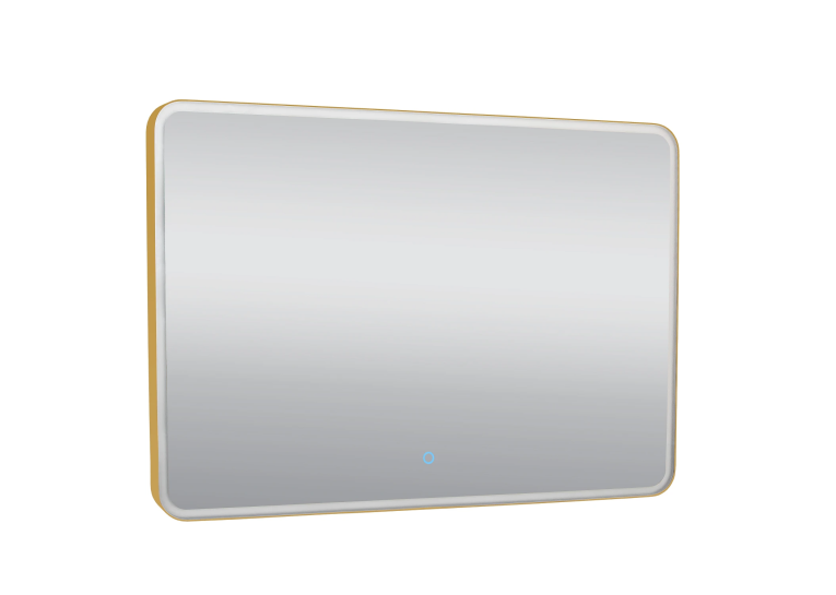 Дзеркало AQUA RODOS "Donato" gold 100х70 sensor з підсвіткою, АР000113302