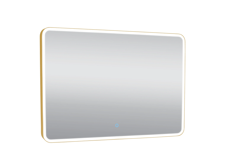 Дзеркало AQUA RODOS "Donato" gold 100х70 sensor з підсвіткою, АР000113302