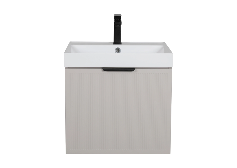 Тумба консольна AQUA RODOS Fabio 50 см з умивальником "Fabio", АР000134977 (Кашемір)